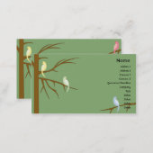 Birds on a Tree - Business Business Card (Front/Back)