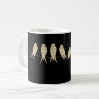 Birds On A Wire Artistic Music Notes