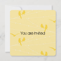 Birds on a Wire Baby Shower