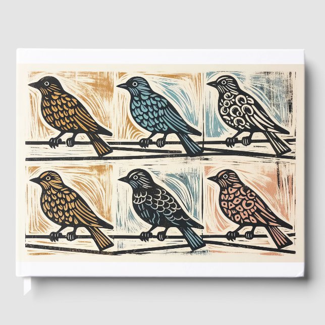 Birds On A Wire Guest Book (Front)