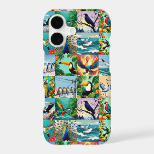 Birds Patchwork Pattern