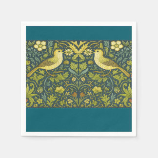 Birds Pillar Candle Napkin