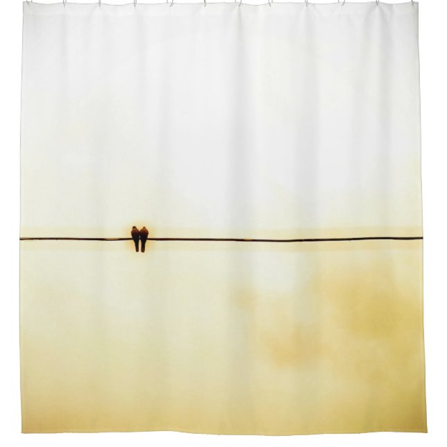 Birds Shower Curtain (Front)