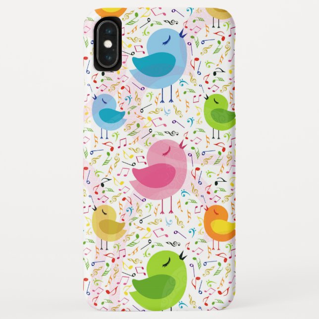 Birds Singing Case-Mate iPhone Case (Back)