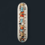 Birds Skateboard<br><div class="desc">Antique birds painting</div>