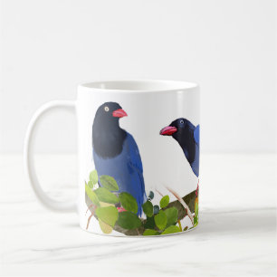 Birds --Taiwan Blue Magpie Coffee Mug