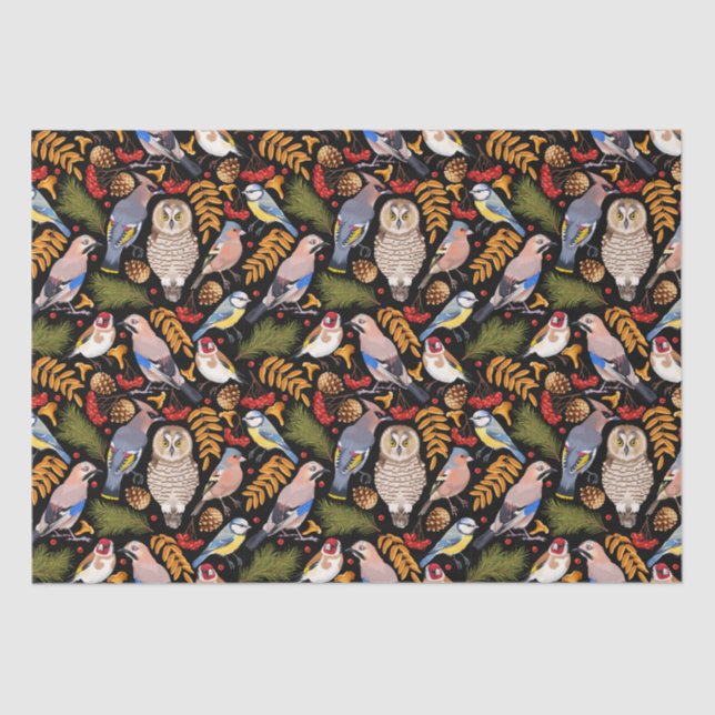 Birds  tissue paper (Front)