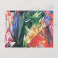 Birds (Vogel) by Franz Marc, Vintage Cubism Art