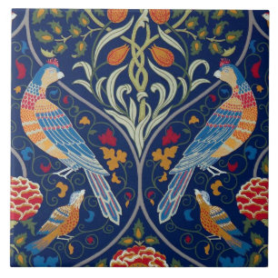 Birds, William Morris Ceramic Tile