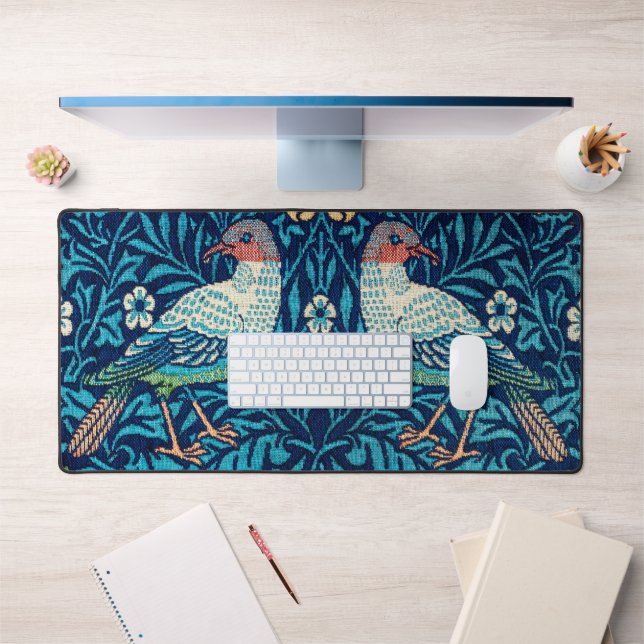 Birds, William Morris Desk Mat (Office 1)