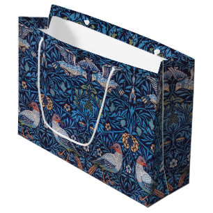 Birds, William Morris Large Gift Bag