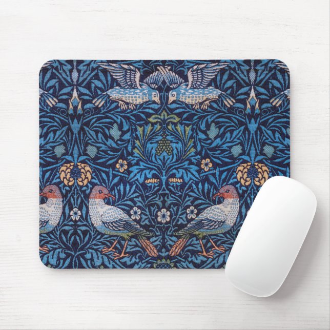 Birds, William Morris Mouse Pad (With Mouse)
