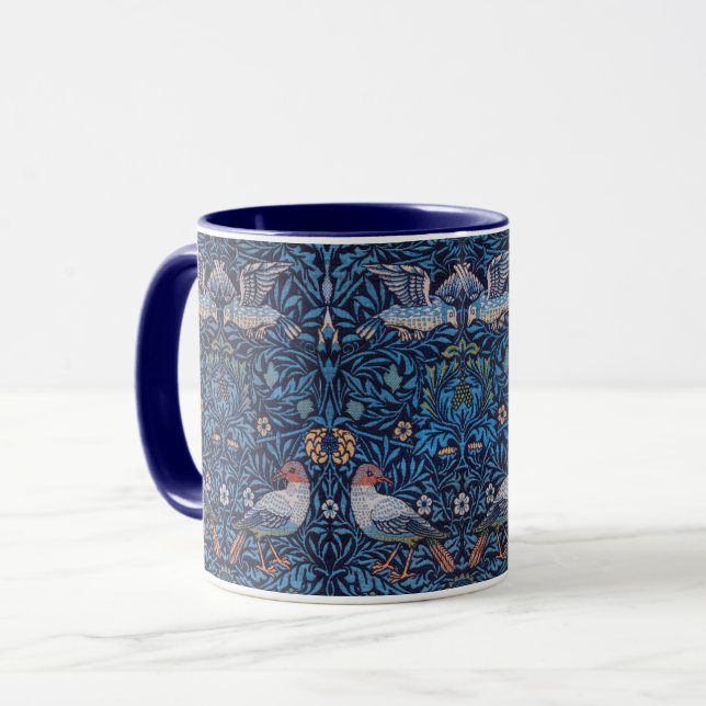 Birds, William Morris Mug (Front Left)