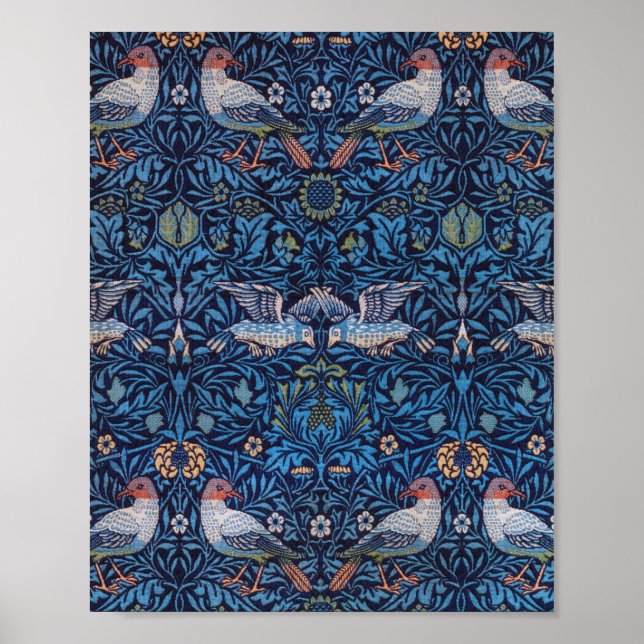 Birds, William Morris Poster (Front)