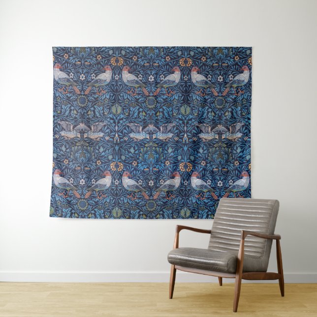 Birds, William Morris Tapestry (In Situ (Horizontal))