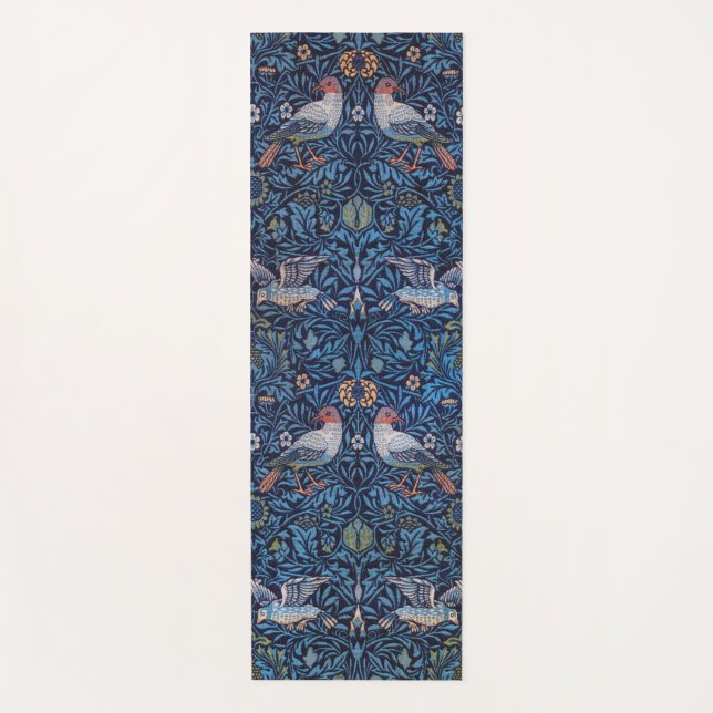 Birds, William Morris Yoga Mat (Front)