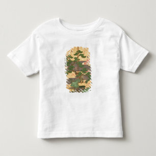 Birds with Autumn and Winter flowers Toddler T-Shirt