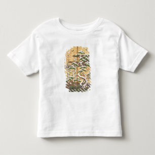 Birds with Autumn and Winter flowers Toddler T-Shirt