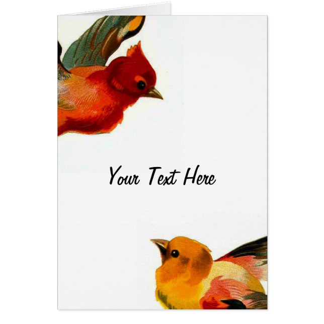 Birds Your Text Here (Front)
