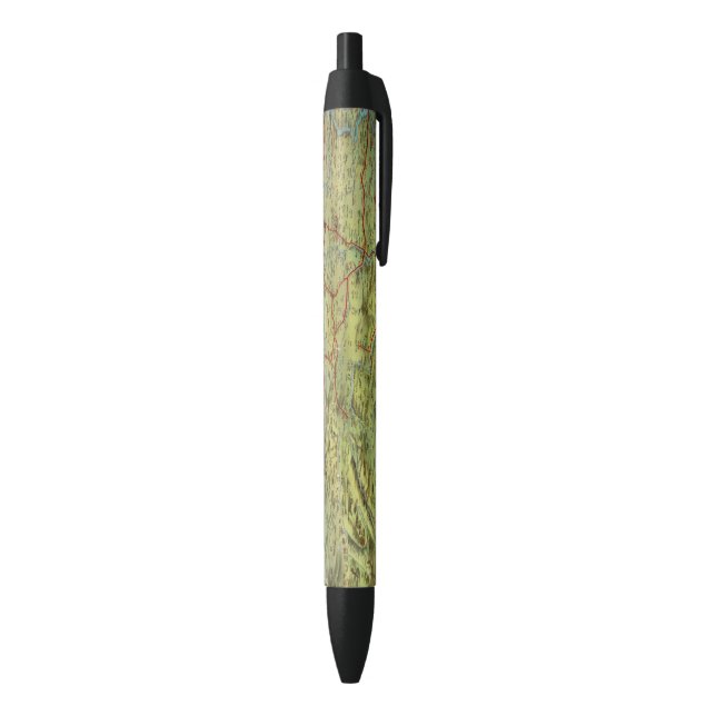 Birdseyes View Great Plains Black Ink Pen (Bottom (Vertical))