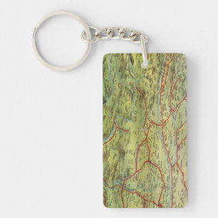 Birdseyes View Great Plains Key Ring