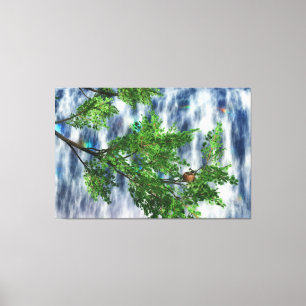 Birdsnest Falls Canvas Print