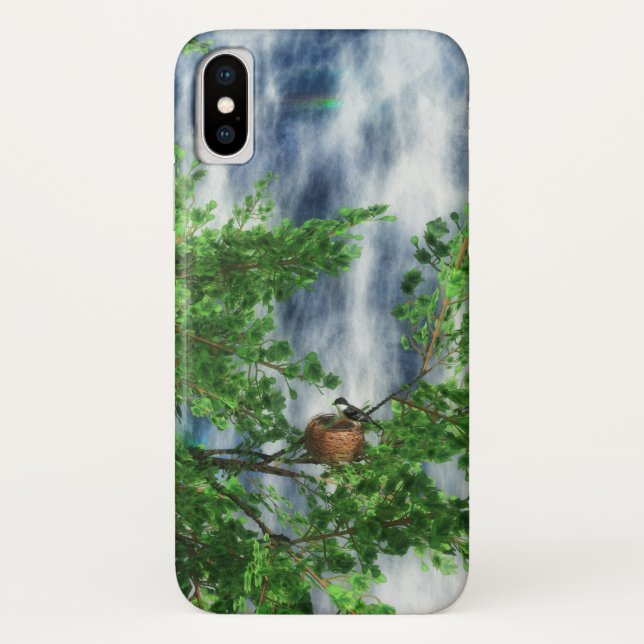 Birdsnest Falls iPhone Case (Back)