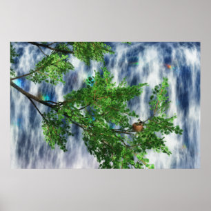 Birdsnest Falls Print
