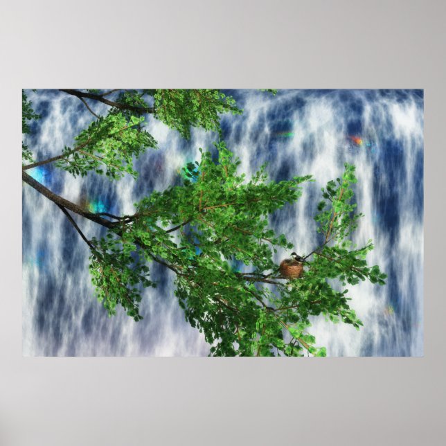 Birdsnest Falls Print (Front)