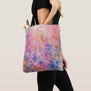 Birdsong Among Blossoms Tote Bag