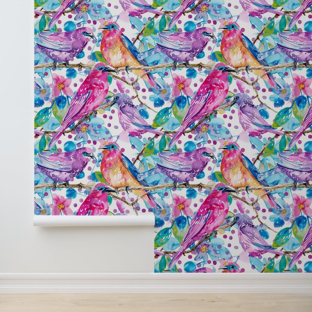 Birdsong Blossoms Wallpaper (Application)