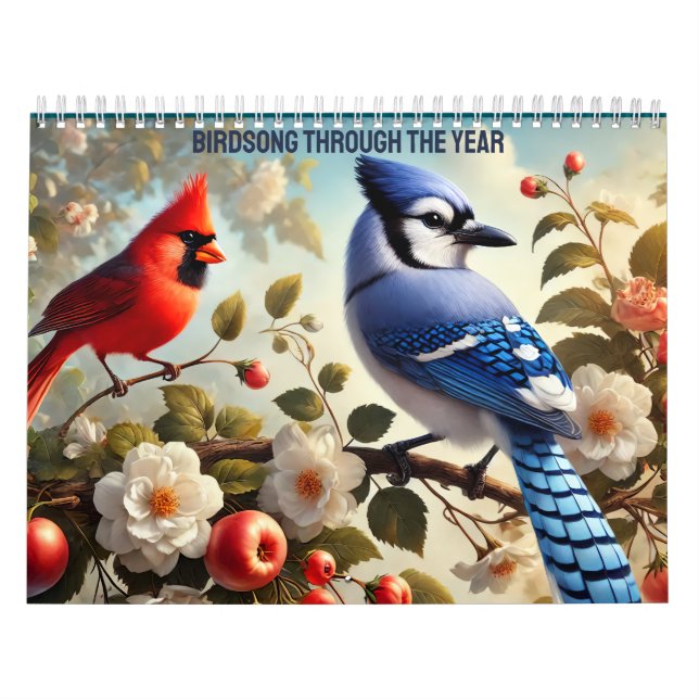 Birdsong Through the Year  Calendar (Cover)