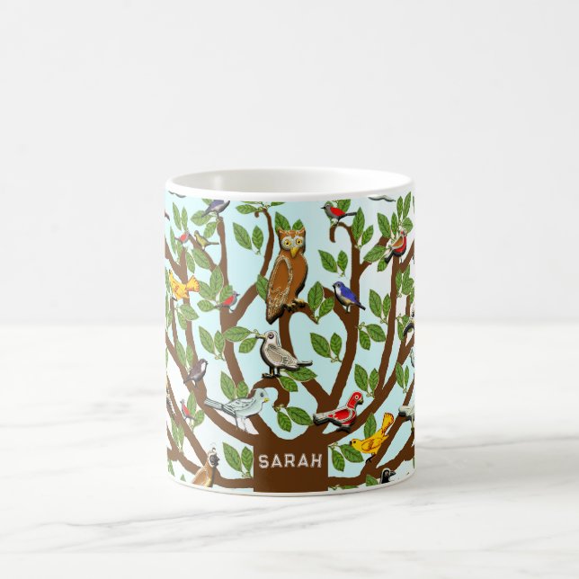 Birdwatcher Coffee Mug (Center)