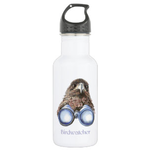 Birdwatcher Hawk Bird Watching You Humour 532 Ml Water Bottle