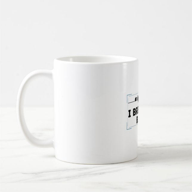 birdwatching while driving coffee mug (Left)