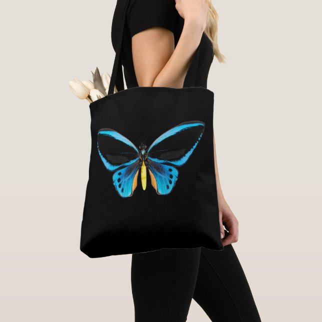 Birdwing Butterfly Tote Bag (Close Up)