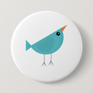 Birdy 7.5 cm round badge