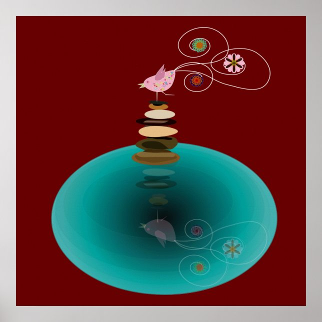 Birdy balacing act poster (Front)