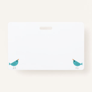 Birdy  ID badge
