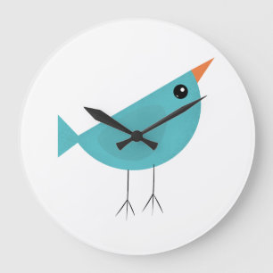 Birdy large clock