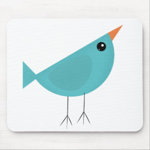 Birdy mouse pad