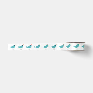 Birdy satin ribbon