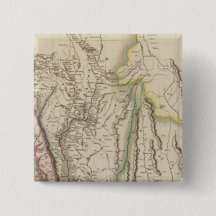 Birmah, Anam, Siam, Thailand 15 Cm Square Badge