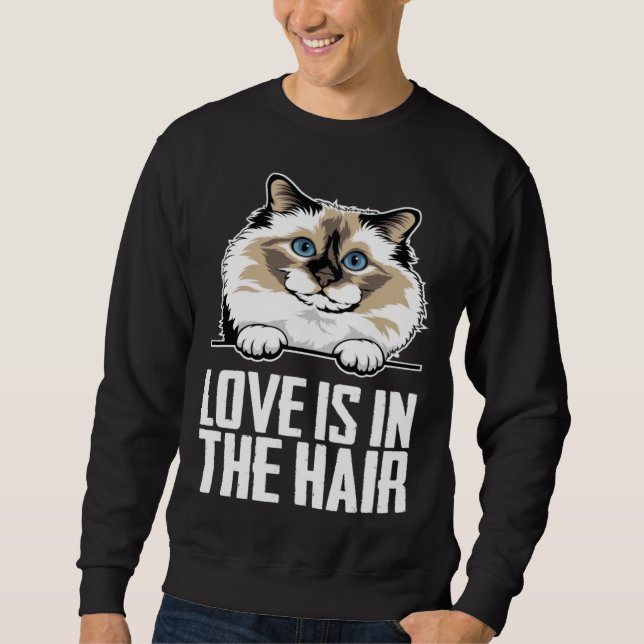 Birman cat  Birman  Birman mother  1 Sweatshirt (Front)