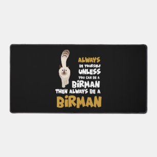 Birman Cat Desk Mat
