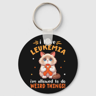 Birman Cat I Have Leukaemia Im Allowed To Do Weird Key Ring
