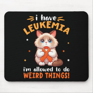 Birman Cat I Have Leukaemia Im Allowed To Do Weird Mouse Pad