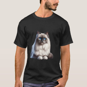 Birman Cat Shirt Cat Face Cute Cat Lover Cat Mum D