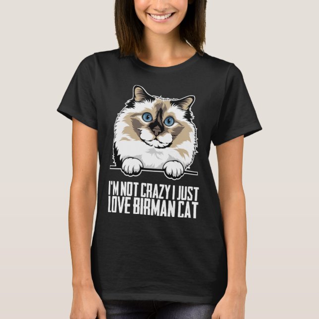 Birman kitten  Birman mom  Birman dad  1 T-Shirt (Front)