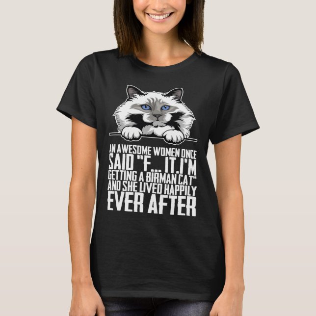 Birman kitten  Birman mom  Birman dad  4 T-Shirt (Front)